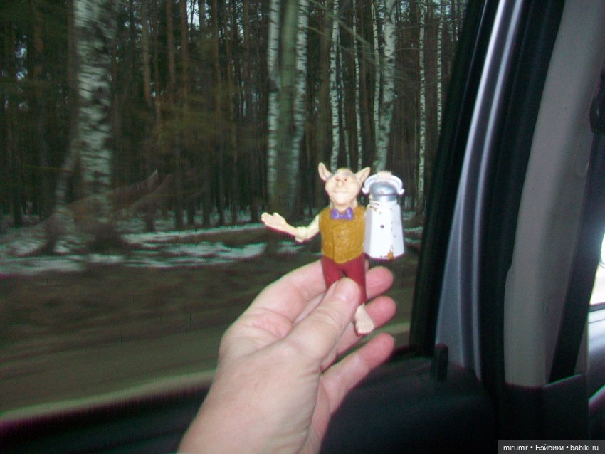 Мартовская поездка на дачу