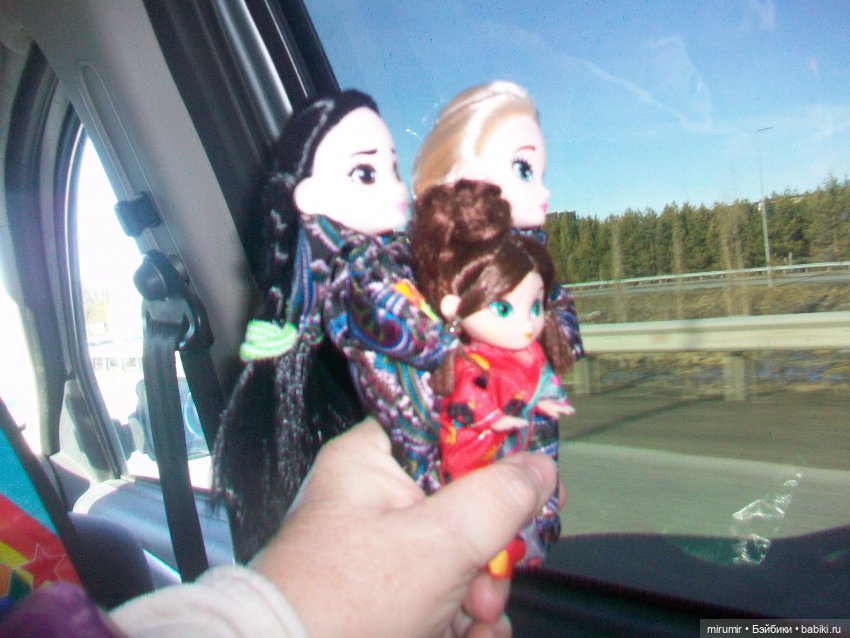 Мартовская поездка на дачу