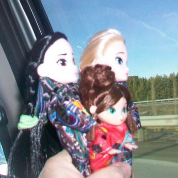 Мартовская поездка на дачу