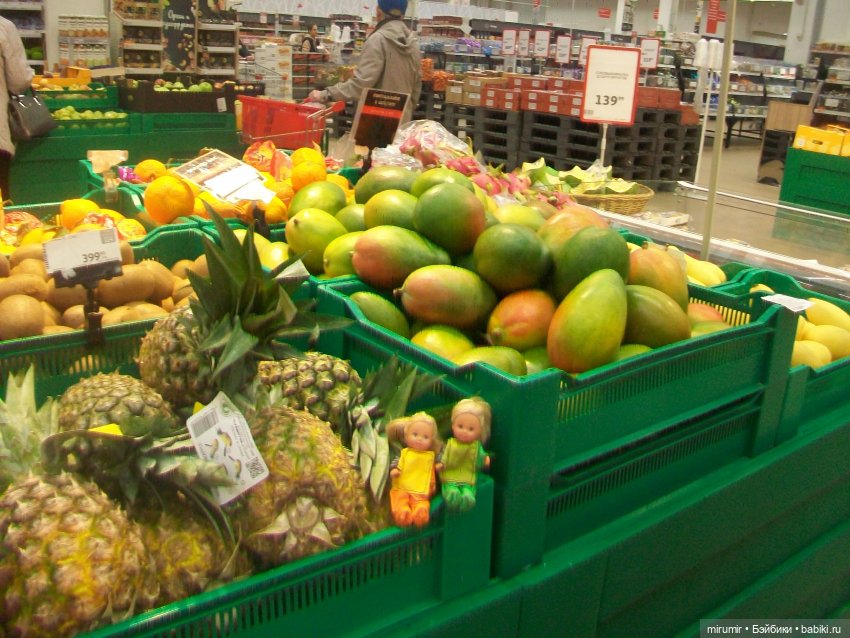 Как мы ходили в Ашан перед Пасхой