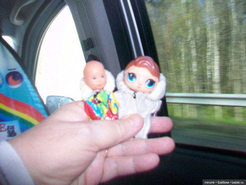 Апрельская поездка на дачу