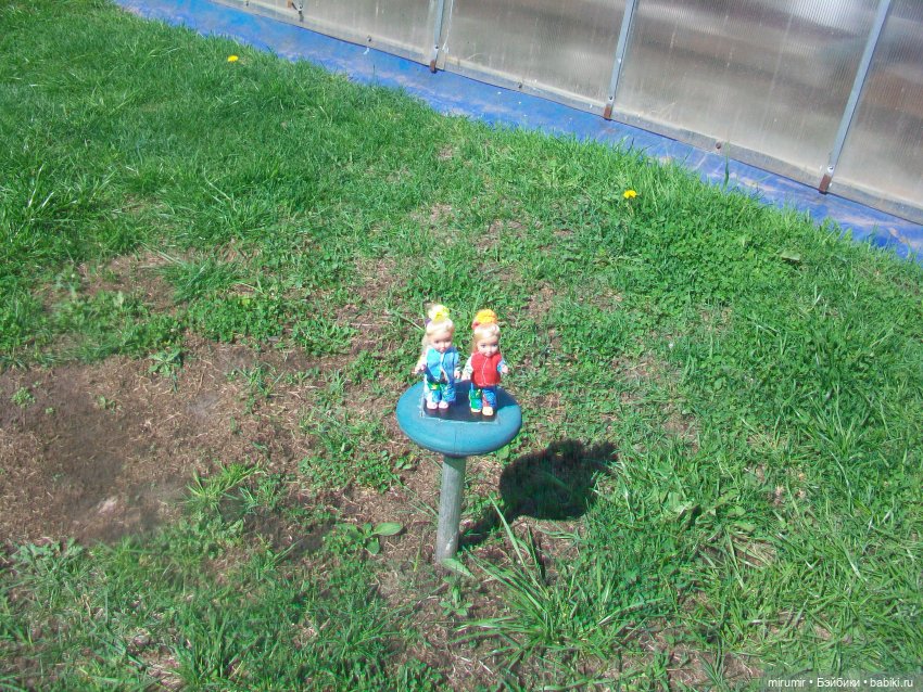 Апрельская поездка на дачу