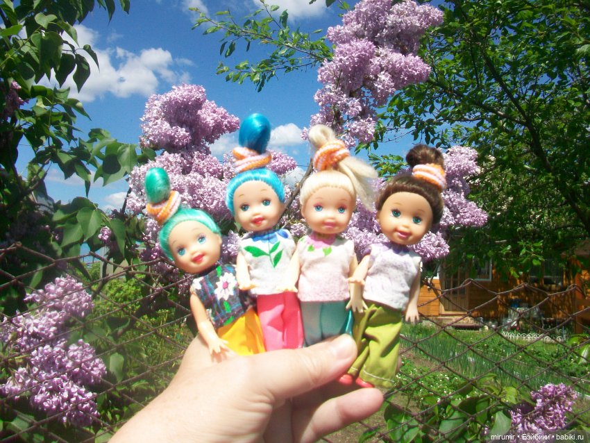 Майская поездка на дачу — Игровые куклы разных производителей (Разное): редкие бренды