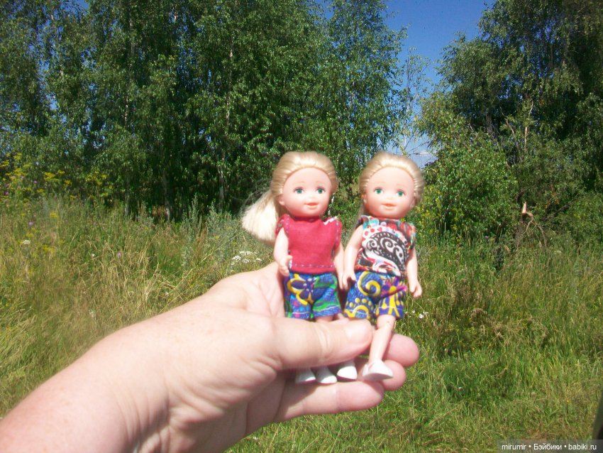 Июльская поездка на дачу — Игровые куклы разных производителей (Разное): редкие бренды