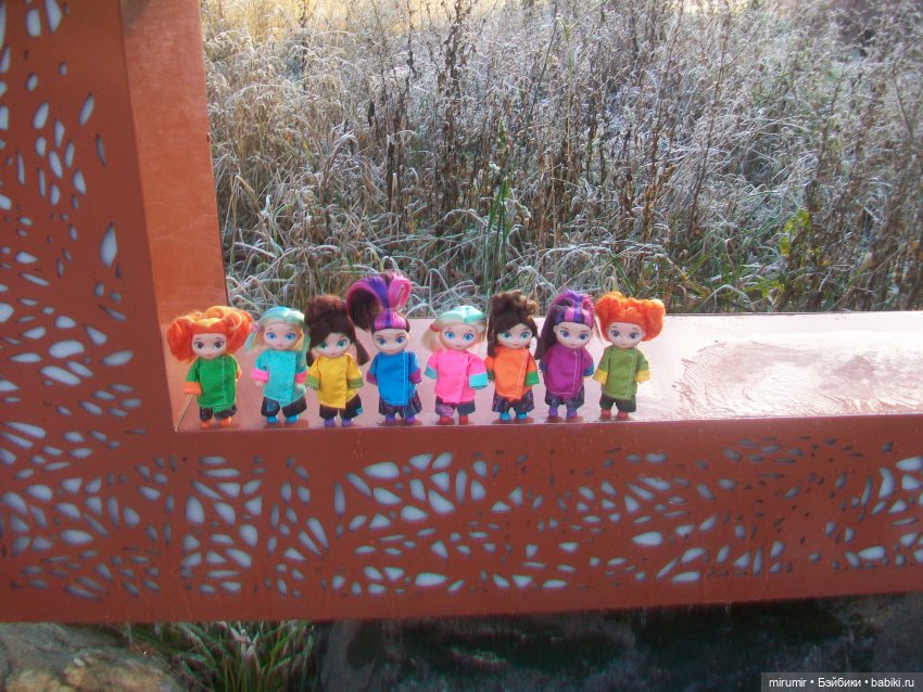 Наш парк в ноябре — Игровые куклы разных производителей (Разное): редкие бренды