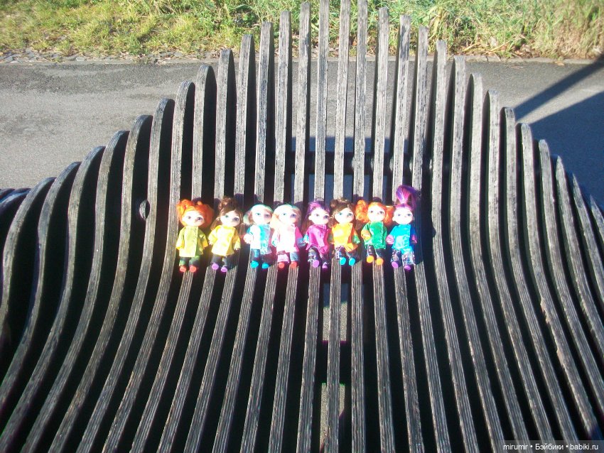 Наш парк в ноябре — Игровые куклы разных производителей (Разное): редкие бренды