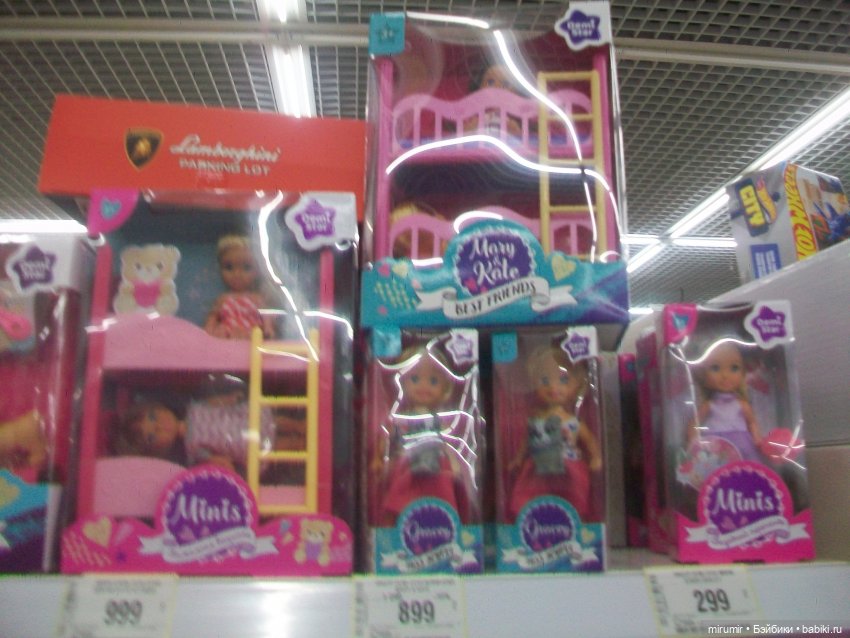 Как мы ходили в ТЦ МЕГА — Игровые куклы разных производителей (Разное): редкие бренды