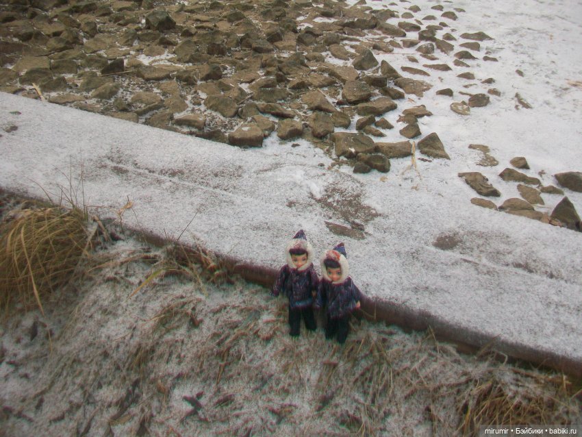 Наше озеро в декабре — Игровые куклы разных производителей (Разное): редкие бренды