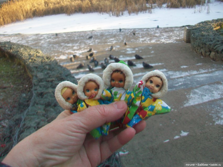 Наше озеро в декабре — Игровые куклы разных производителей (Разное): редкие бренды (фото 4)