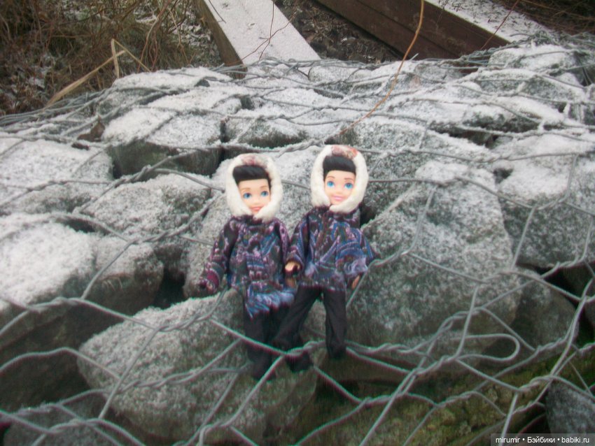 Наше озеро в декабре — Игровые куклы разных производителей (Разное): редкие бренды