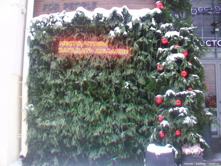 Предновогодняя поездка в центр города