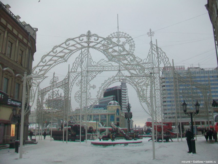 Предновогодняя поездка в центр города (фото 4)