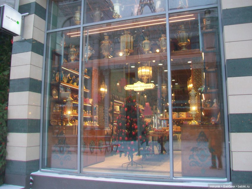 Предновогодняя поездка в центр города