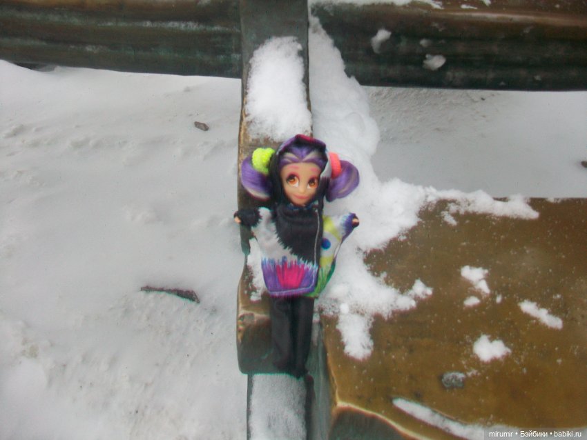 Предновогодняя поездка в центр города