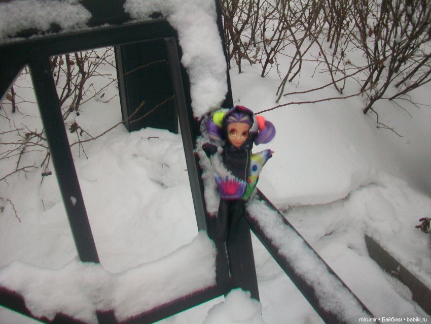 Предновогодняя поездка в центр города