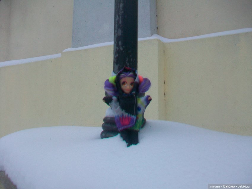 Предновогодняя поездка в центр города