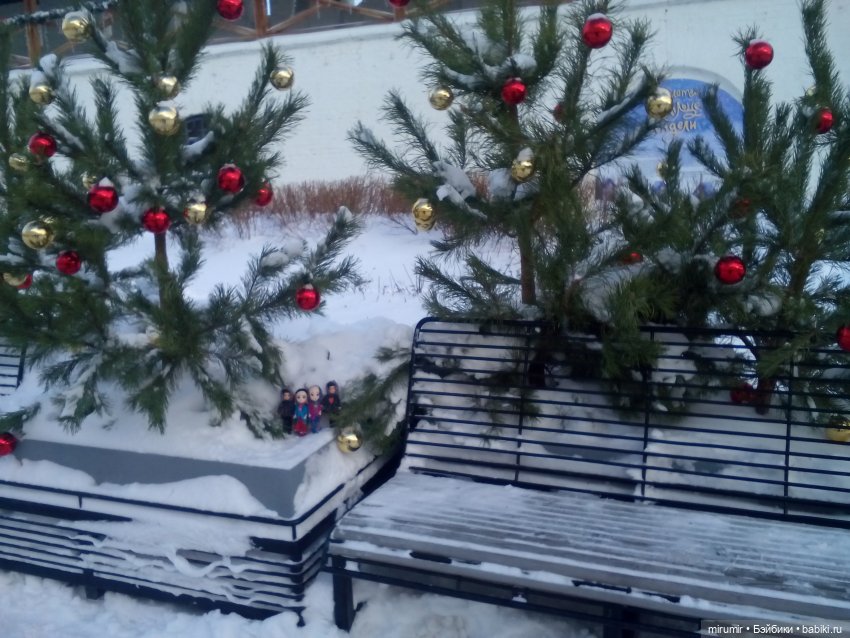 Рождественская прогулка по центру города