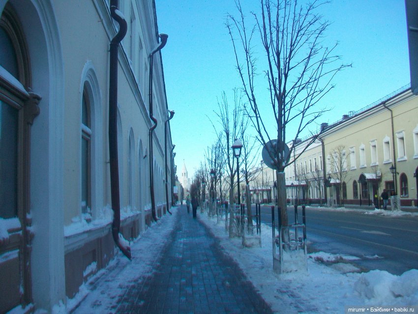 Рождественская прогулка по центру города