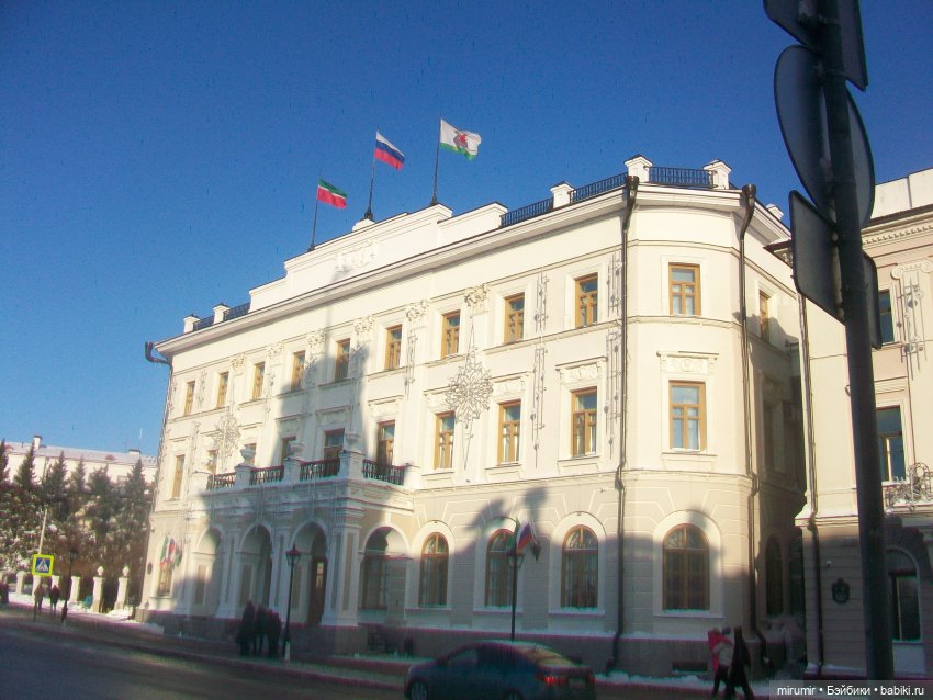 Рождественская прогулка по центру города