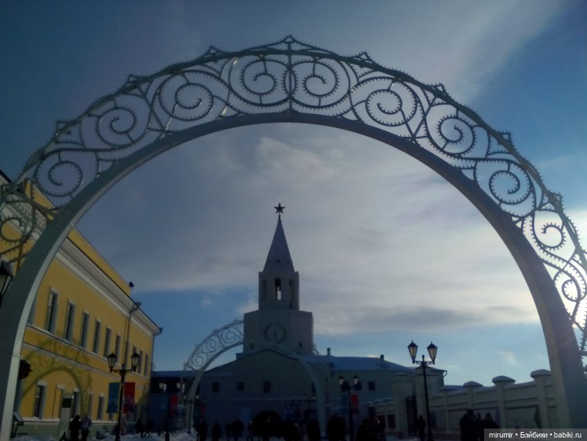 Рождественская прогулка по центру города