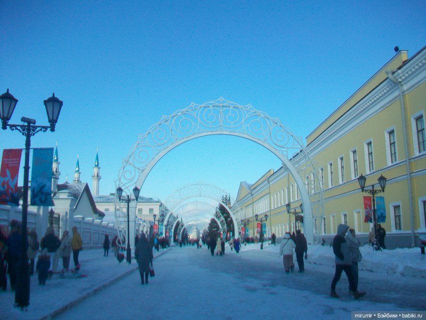 Рождественская прогулка по центру города