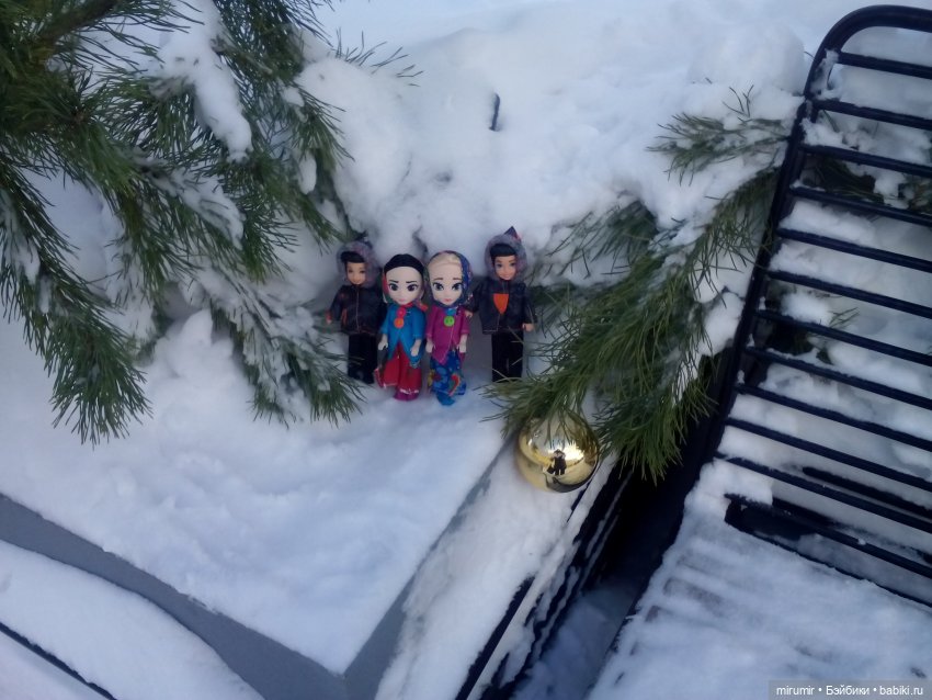 Рождественская прогулка по центру города