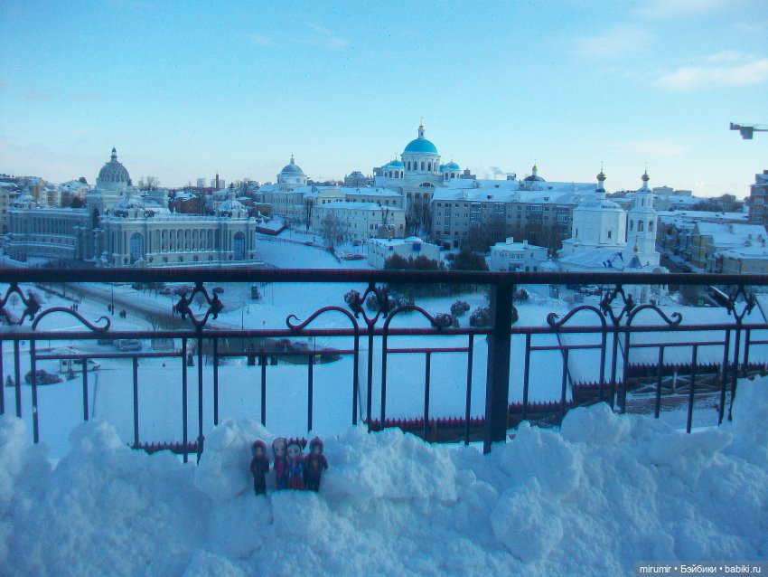 Рождественская прогулка по центру города