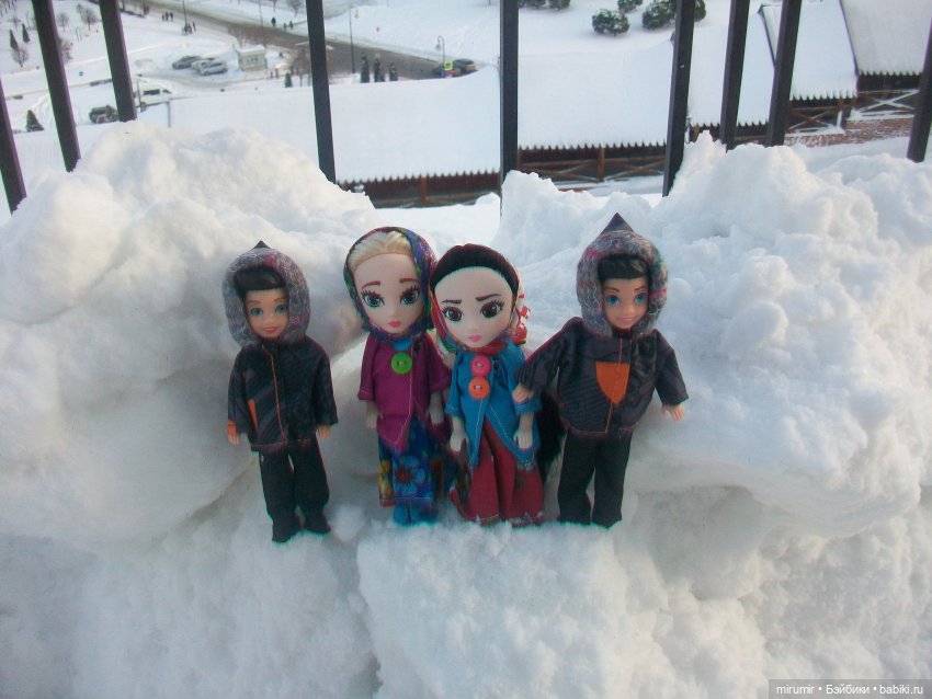 Рождественская прогулка по центру города