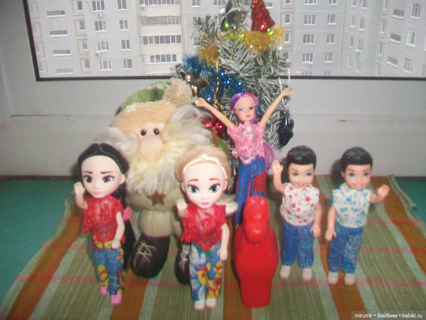 Новый год - 2026 - 1 — Игровые куклы разных производителей (Разное): редкие бренды