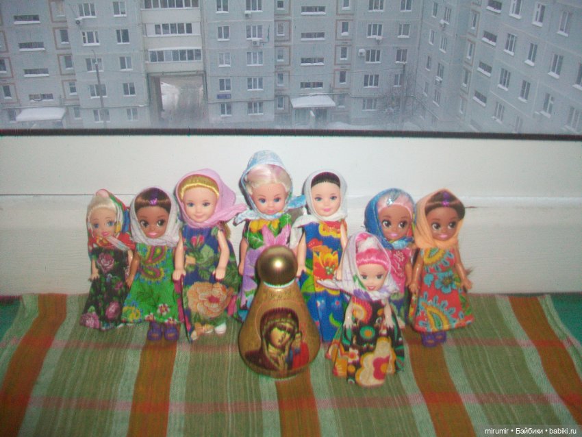С Крещением — Игровые куклы разных производителей (Разное): редкие бренды (фото 3)