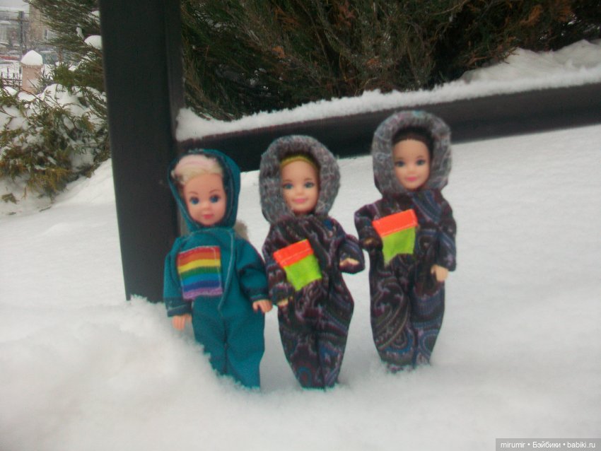 Январские прогулки — Игровые куклы разных производителей (Разное): редкие бренды
