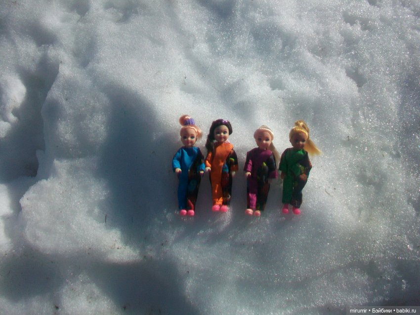 Наше озеро в марте — Игровые куклы разных производителей (Разное): редкие бренды