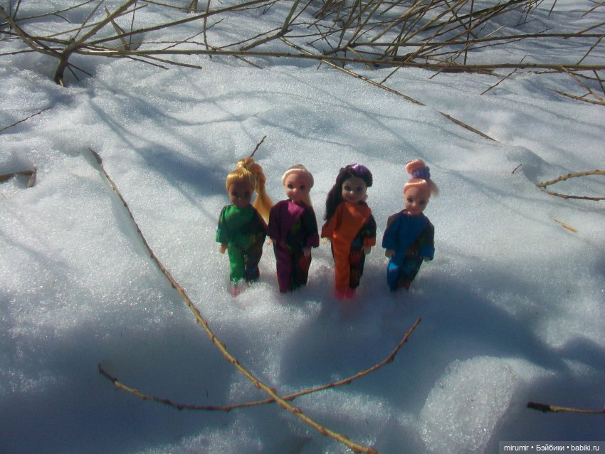 Наше озеро в марте — Игровые куклы разных производителей (Разное): редкие бренды