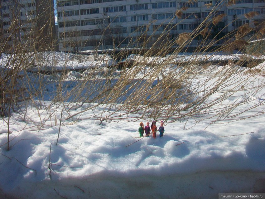 Наше озеро в марте — Игровые куклы разных производителей (Разное): редкие бренды