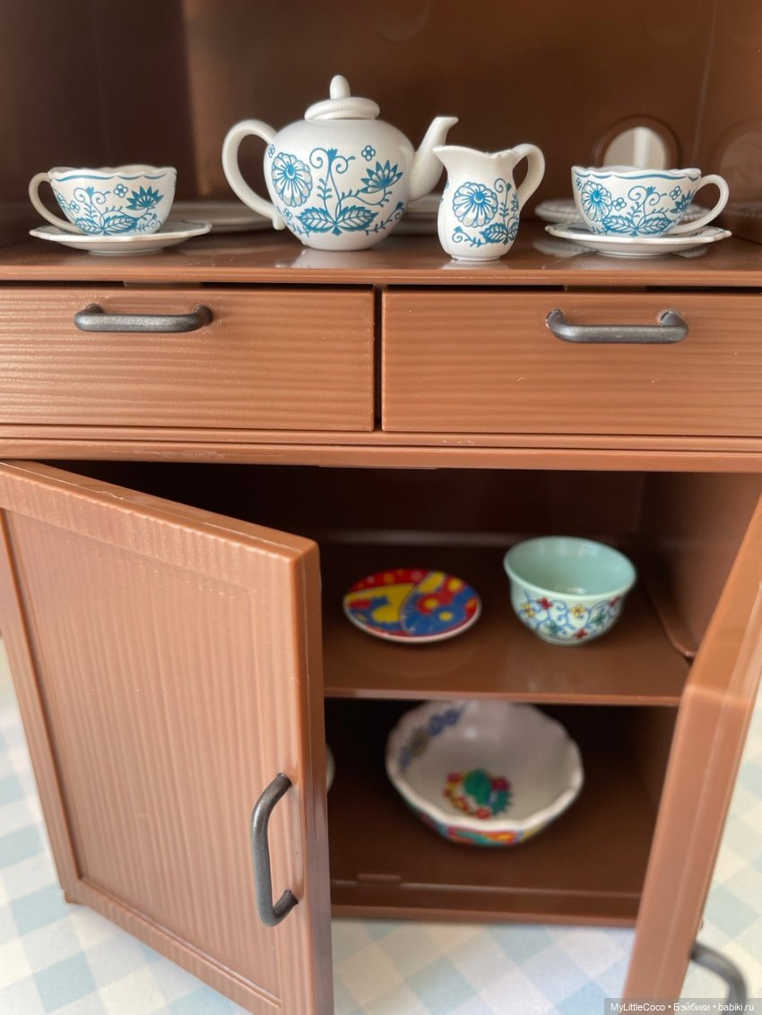 Мой Re-ment. Набор посуды