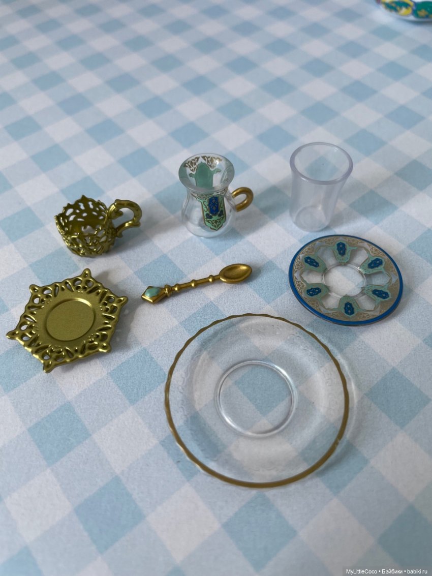 Мой Re-ment. Набор посуды (фото 6)