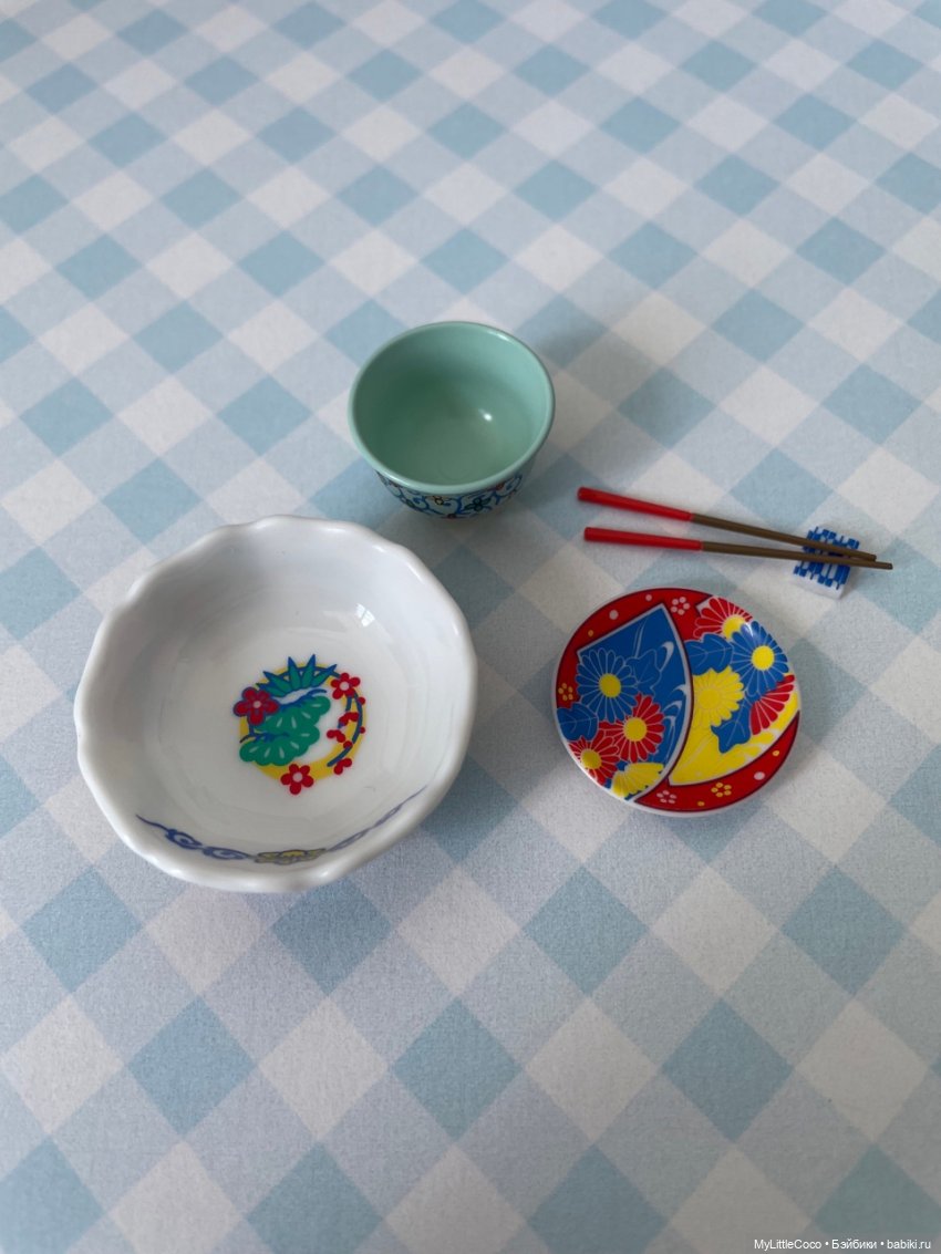 Мой Re-ment. Набор посуды (фото 8)