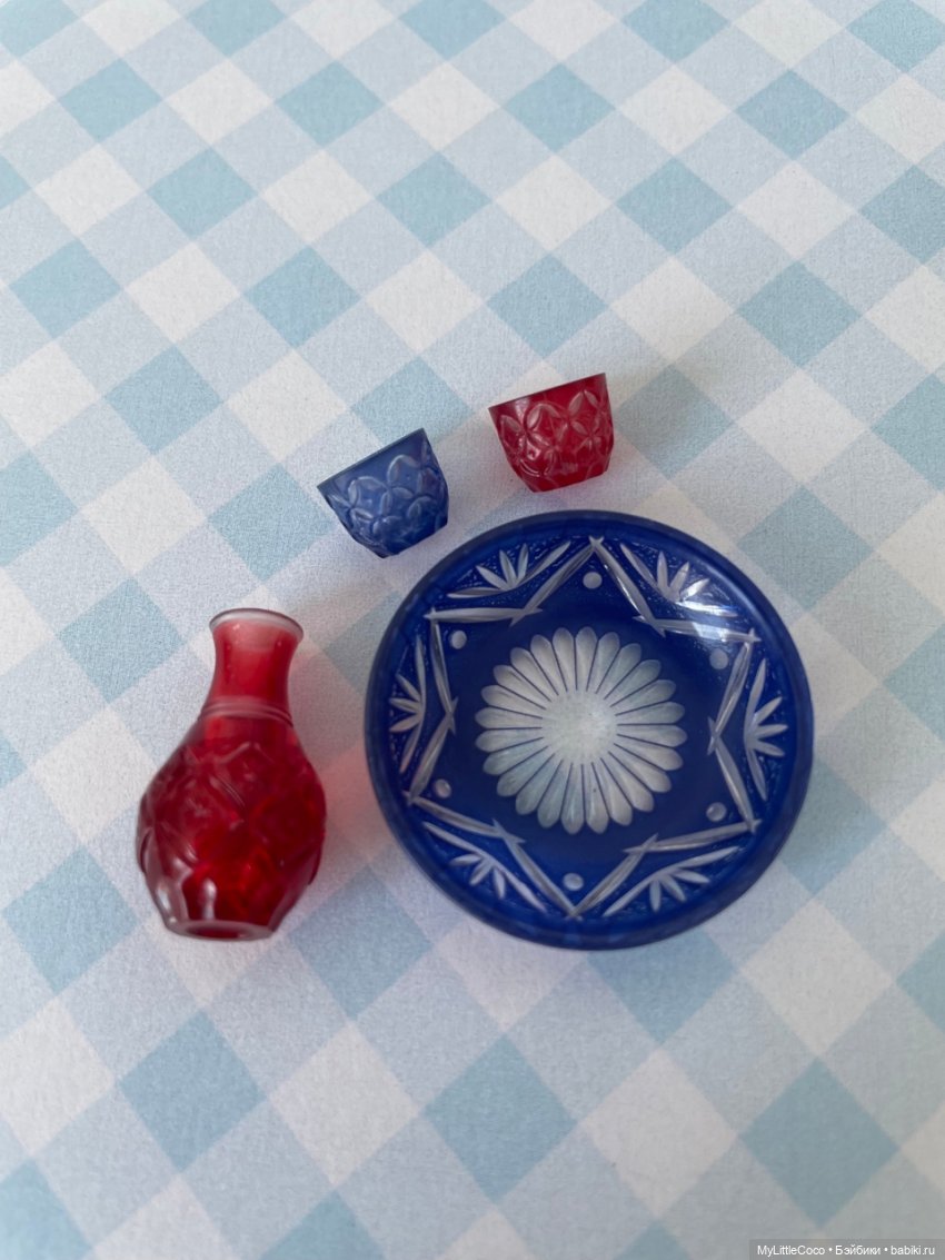 Мой Re-ment. Набор посуды (фото 5)