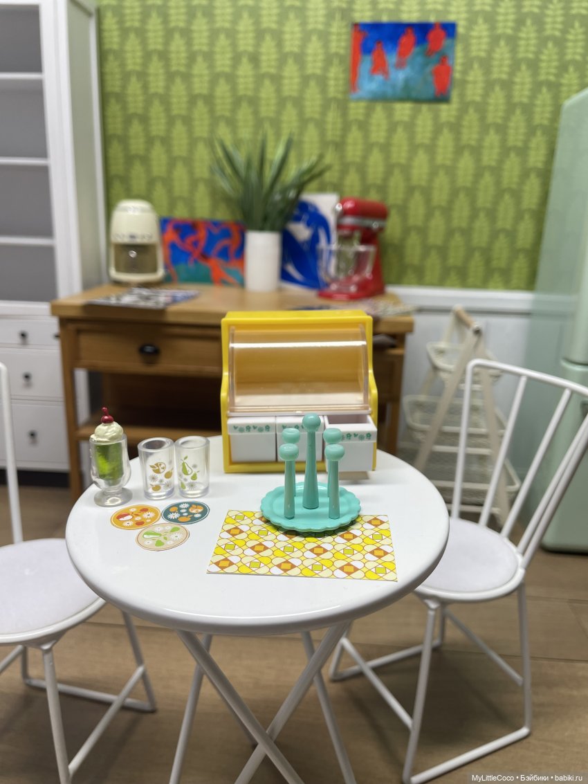 Мой Re-ment . Набор " Nostalgic snack time"