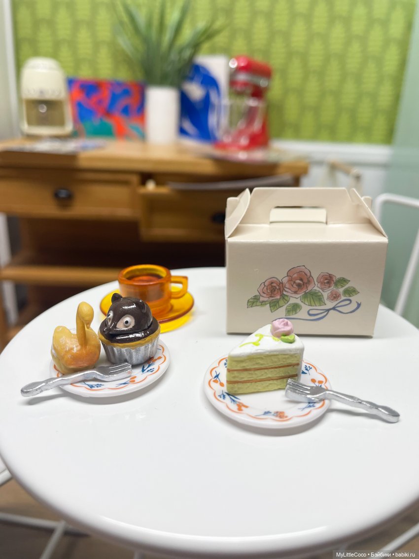 Мой Re-ment . Набор " Nostalgic snack time"