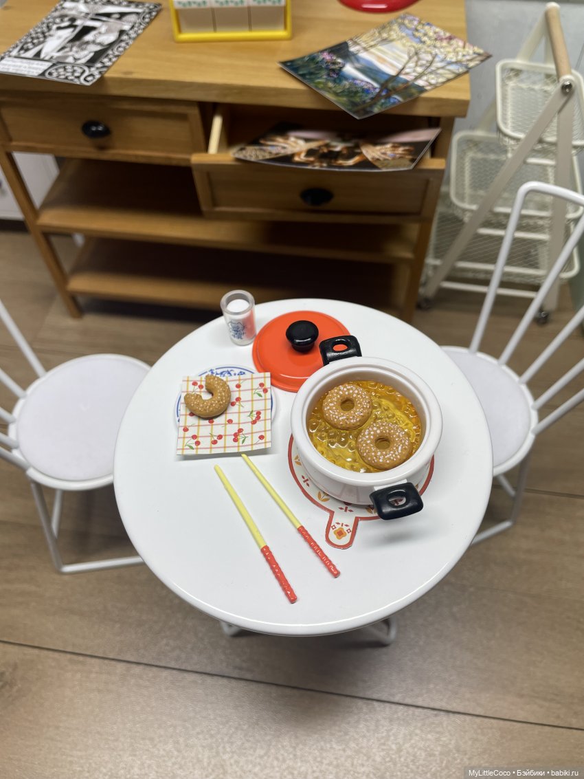 Мой Re-ment . Набор " Nostalgic snack time" (фото 5)