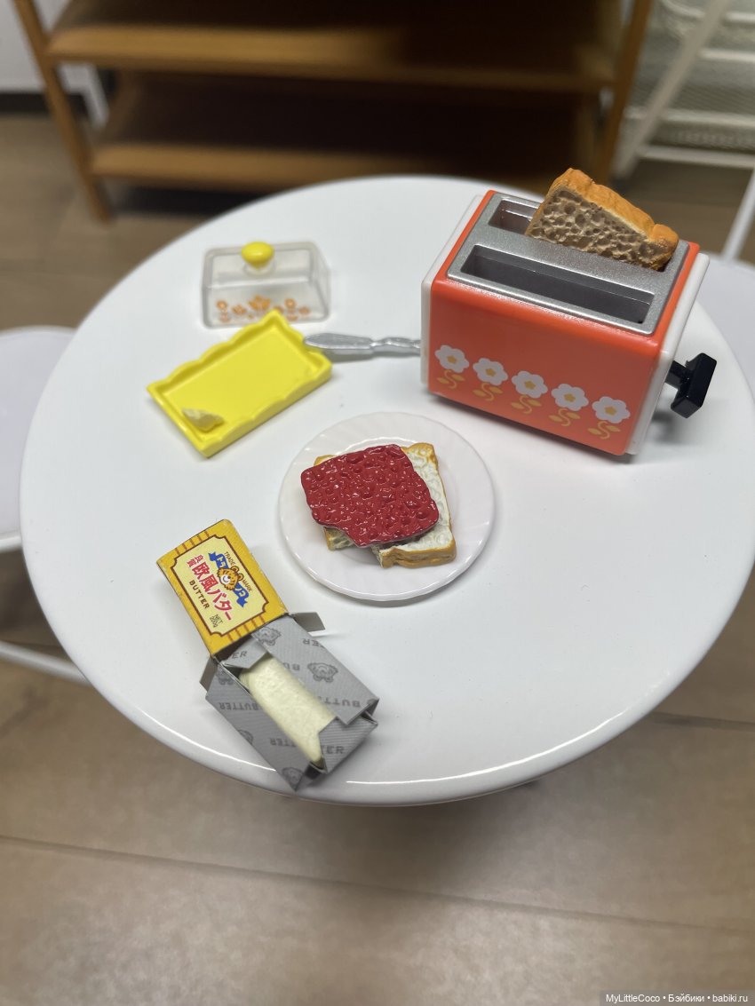 Мой Re-ment . Набор " Nostalgic snack time"