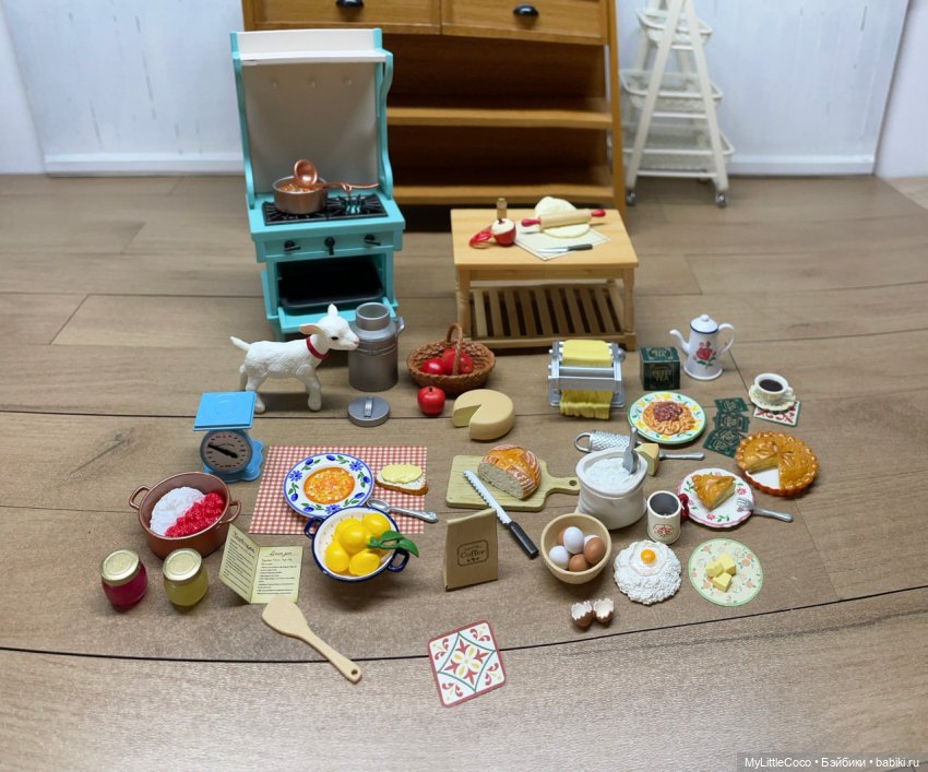 Мой Re-ment. Набор "Country kitchen."