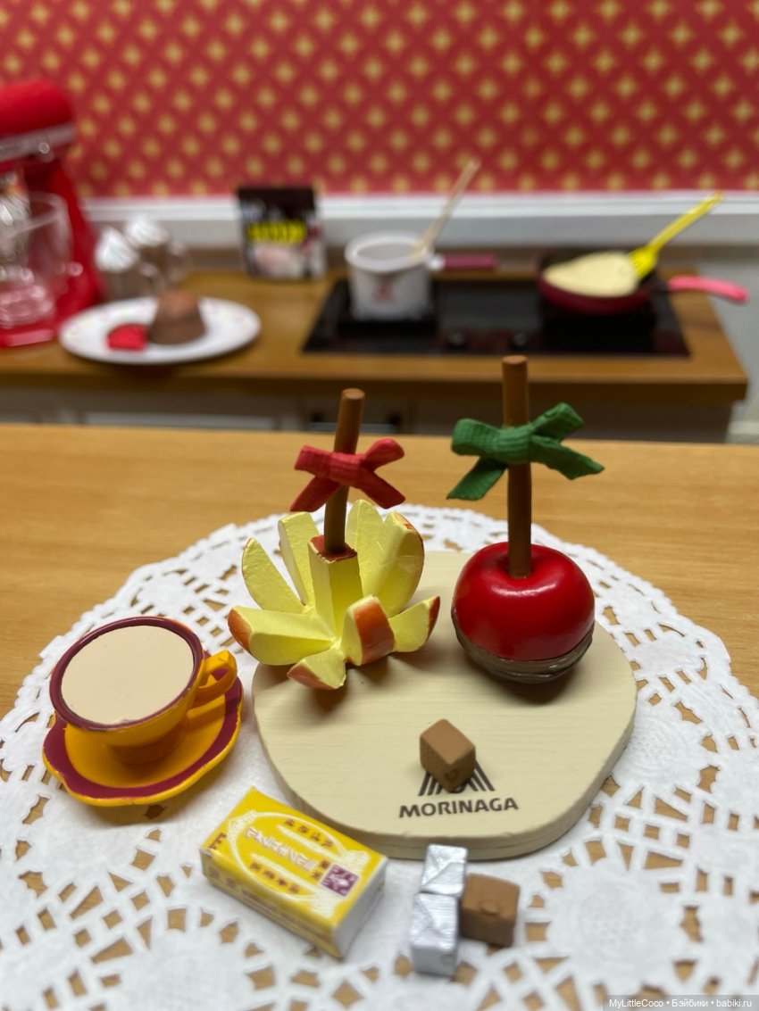 Мой Re-ment. Набор "Morinaga Sweets Recipe"