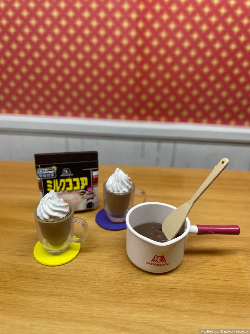 Мой Re-ment. Набор "Morinaga Sweets Recipe" (фото 4)