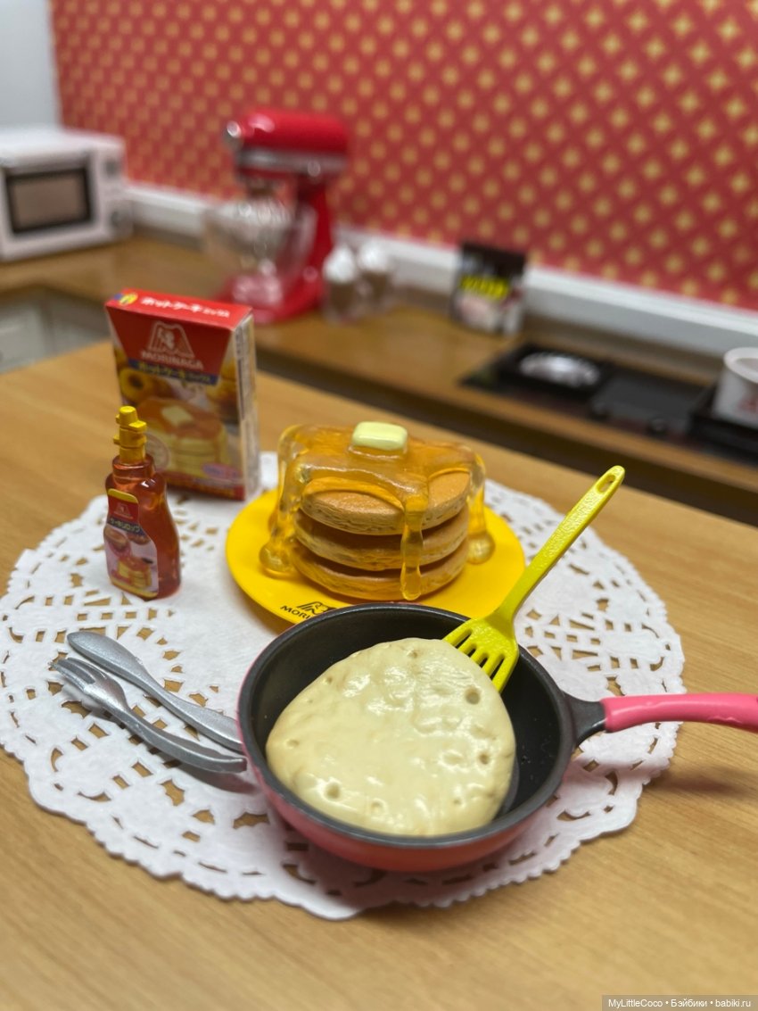 Мой Re-ment. Набор "Morinaga Sweets Recipe" (фото 7)