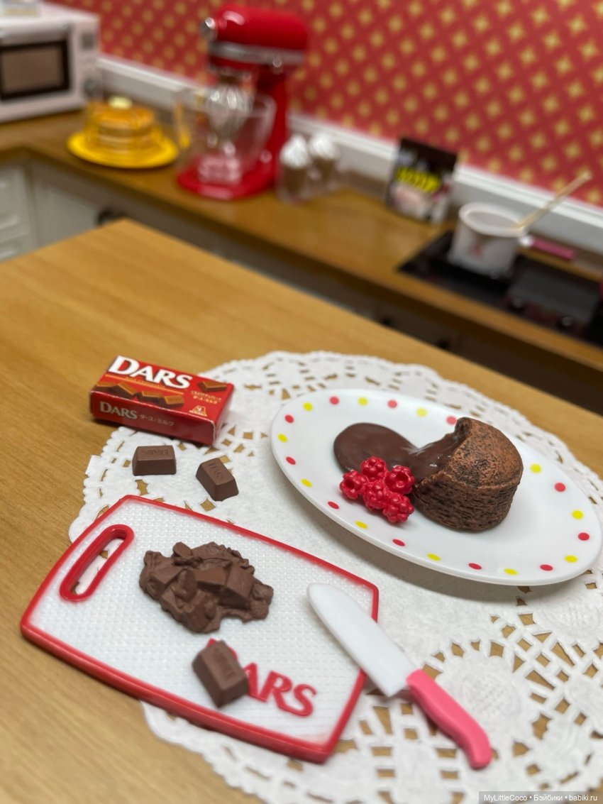 Мой Re-ment. Набор "Morinaga Sweets Recipe" (фото 9)