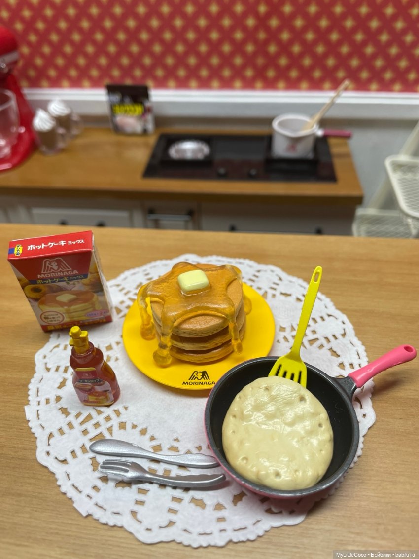 Мой Re-ment. Набор "Morinaga Sweets Recipe" (фото 6)