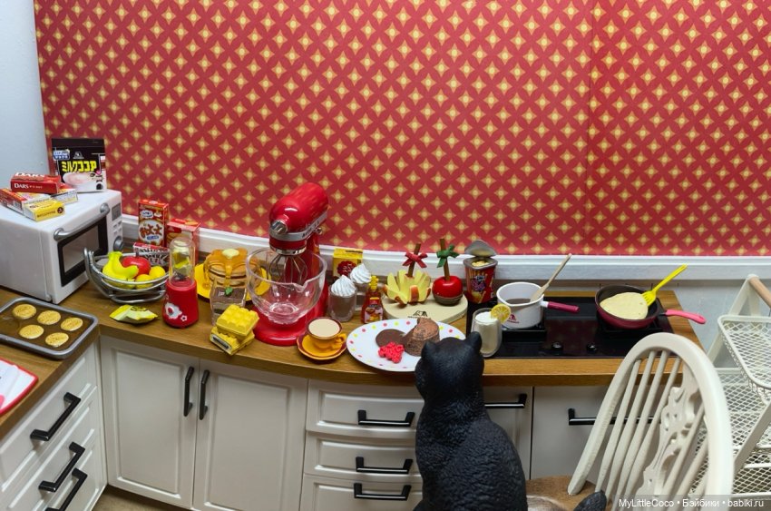 Мой Re-ment. Набор "Morinaga Sweets Recipe"