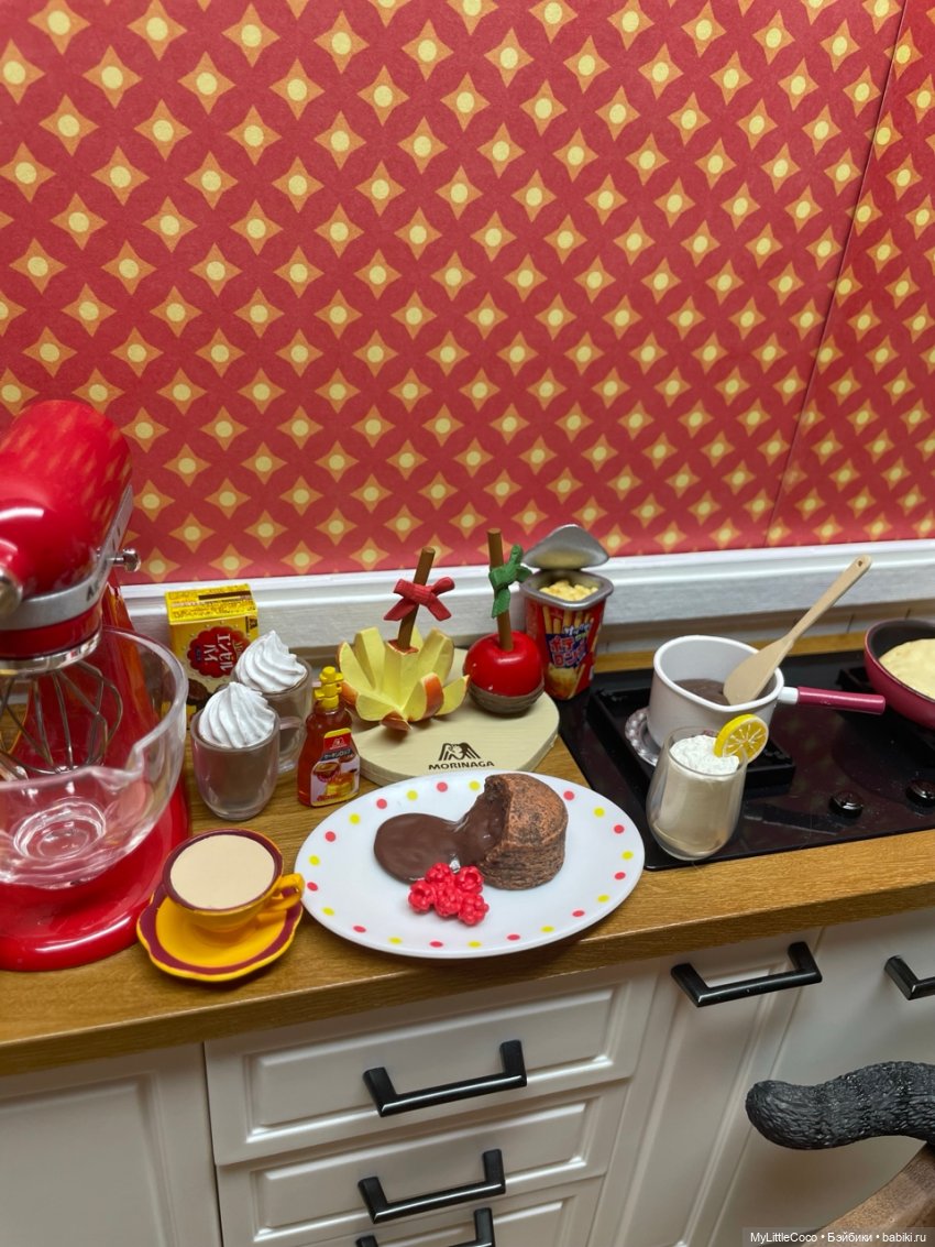 Мой Re-ment. Набор "Morinaga Sweets Recipe"